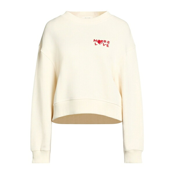 【貨物輸送無料】 ラグアンドボーン レディース パーカー・スウェットシャツ アウター Sweatshirts White