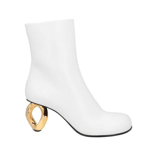 【貨物輸送無料】 J.W.アンダーソン レディース ブーツ シューズ Ankle boots White