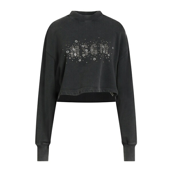 【送料無料】 エムエスジイエム レディース パーカー・スウェットシャツ アウター Sweatshirts Black|asty
