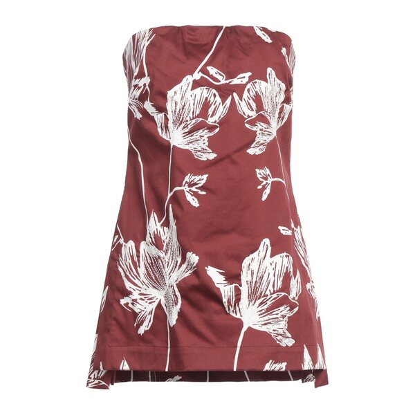 【送料無料】 リビアナコンティ レディース Tシャツ トップス Tops Red|asty