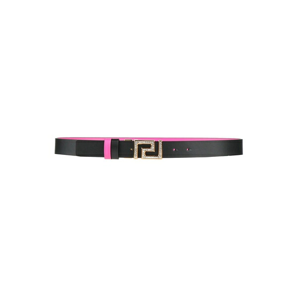 【貨物輸送無料】 ヴェルサーチ レディース 三尺帯 付属物 Belts Black