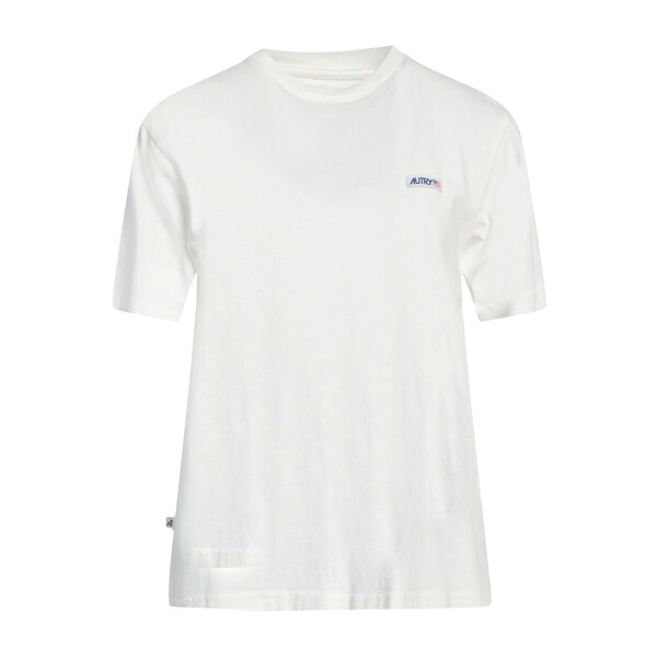 【送料無料】 オートリー レディース Tシャツ トップス T-shirts White|asty
