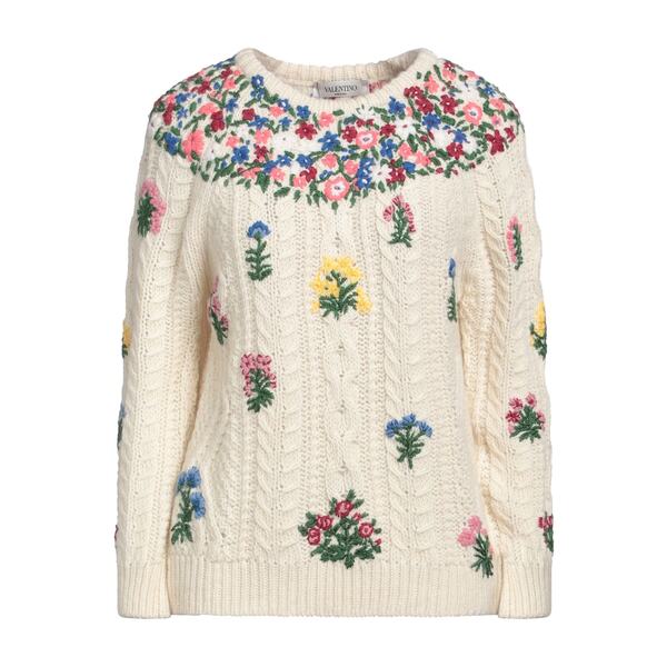 【貨物輸送無料】 ヴァレンティノ ガラヴァーニ レディース 編み物\u0026プルオーバー アウター Sweaters White