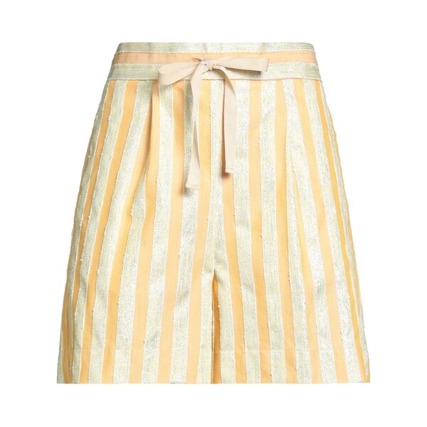 【送料無料】 フォルテ フォルテ レディース カジュアルパンツ ボトムス Shorts \u0026 Bermuda Shorts Yellow
