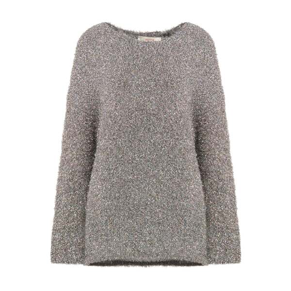 【送料無料】 ユッカ レディース ニット\u0026セーター アウター Sweaters Silver