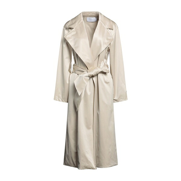 【貨物輸送無料】 ハリスワーフロンドン レディース 上衣＆上衣 アウター Overcoats \u0026 Trench Coats Beige