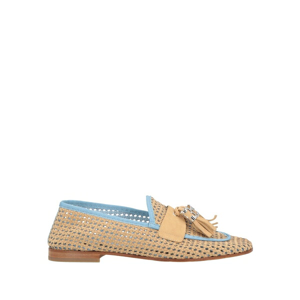 【貨物輸送無料】 ファビ レディース スリッポン・ローファー シューズ Loafers Beige