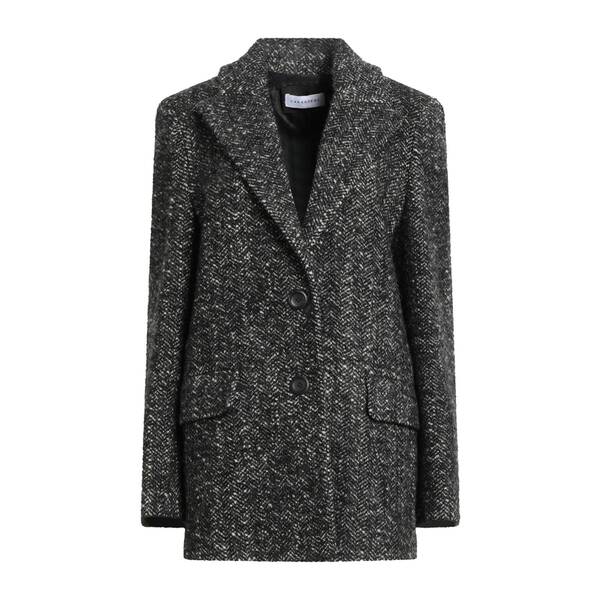 【送料無料】 キャラクター レディース ジャケット＆ブルゾン アウター Coats Black｜asty