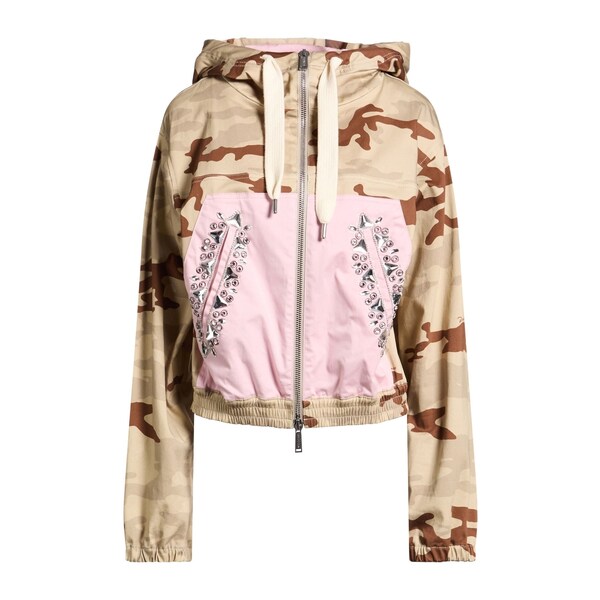 【貨物輸送無料】 ディースクエアード レディース 上衣＆上衣 アウター Jackets Beige