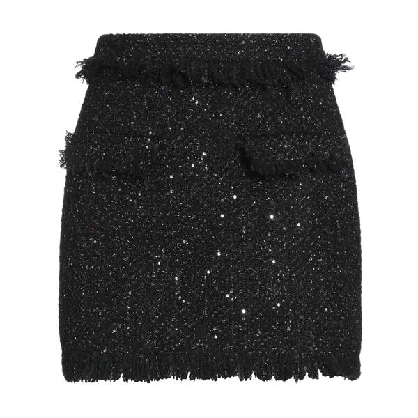 【送料無料】 エムエスジイエム レディース スカート ボトムス Mini skirts Black|asty