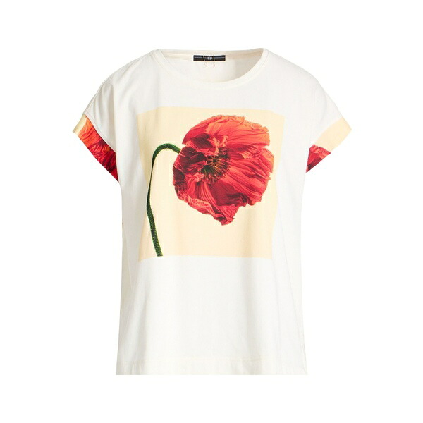 【貨物輸送無料】 御機嫌 レディース プルオーバー トップス T-shirts White