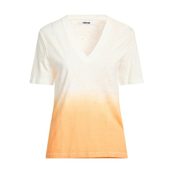 【貨物輸送無料】 グリフォーニ レディース プルオーバー トップス T-shirts Orange