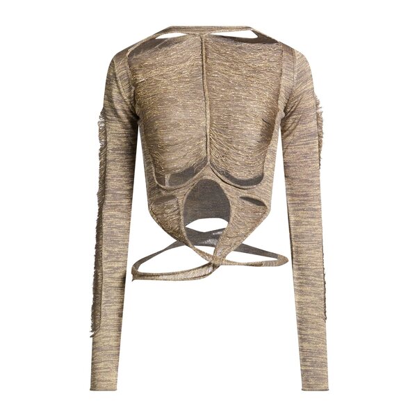【貨物輸送無料】 リックオウエンス レディース 編み物\u0026スウェーター アウター Sweaters Grey