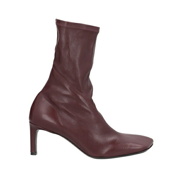 【送料無料】 ジル・サンダー レディース ブーツ シューズ Ankle boots Purple|asty