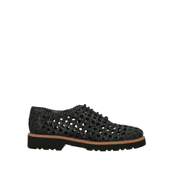 【貨物輸送無料】 ポンス キンタナ レディース オックスフォード シューズ Lace-up shoes Black