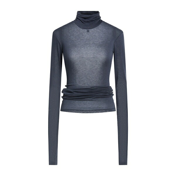 【送料無料】 マニラグレース レディース Tシャツ トップス T-shirts Grey｜asty