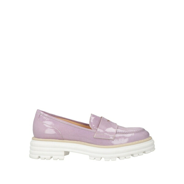 【貨物輸送無料】 ブルグリア レディース スリッポン・ローファー シューズ Loafers Purple