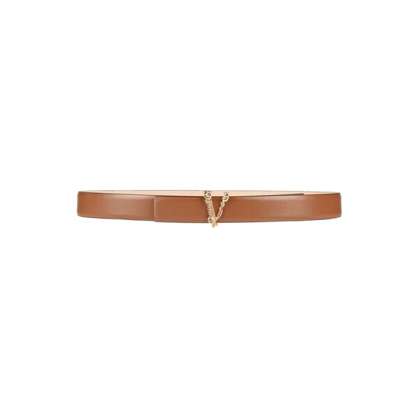 【貨物輸送無料】 ヴェルサーチ レディース 三尺帯 付属物 Belts Brown