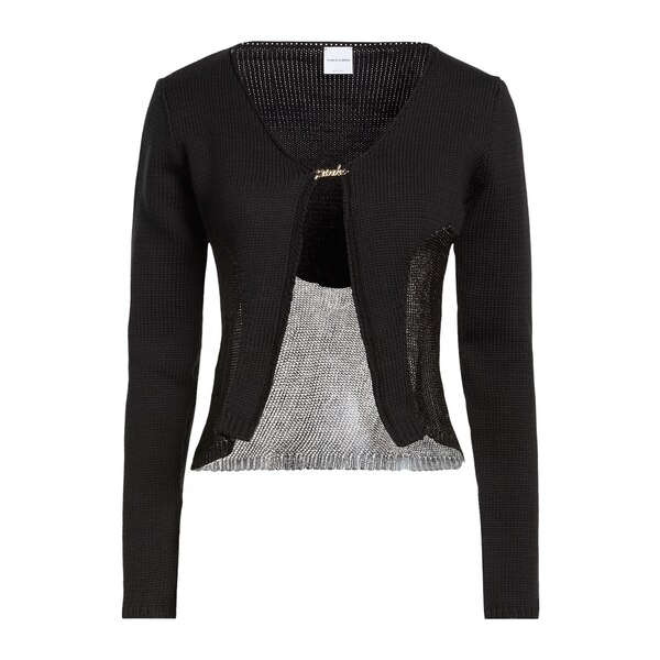 【貨物輸送無料】 ピンコ レディース ジレー アウター Cardigans Black