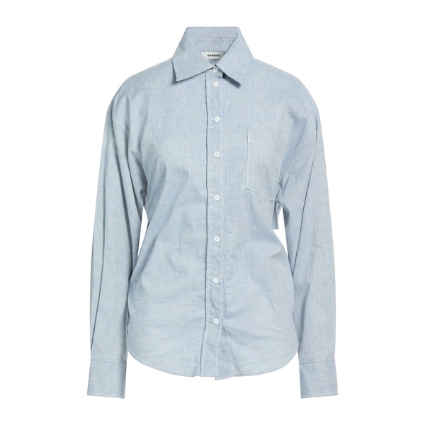 【送料無料】 サンドロ レディース シャツ トップス Shirts Azure|asty