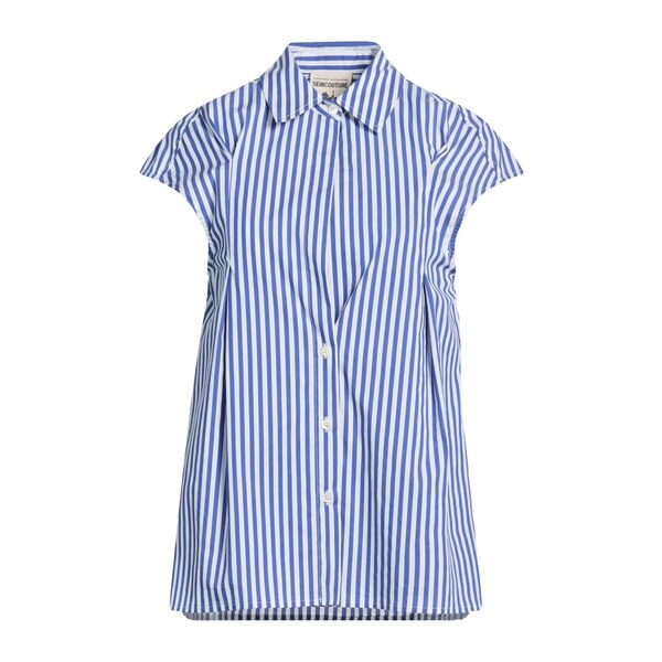 【送料無料】 セミクチュール レディース シャツ トップス Shirts Blue｜asty