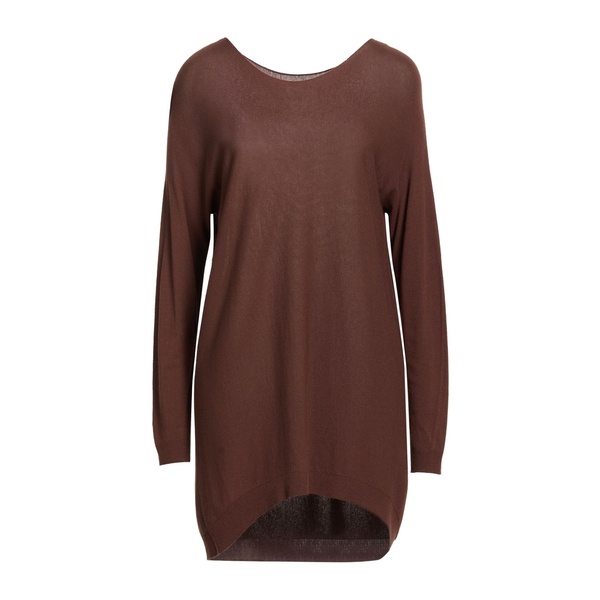 【送料無料】 コンタット レディース ニット&セーター アウター Sweaters Brown｜asty
