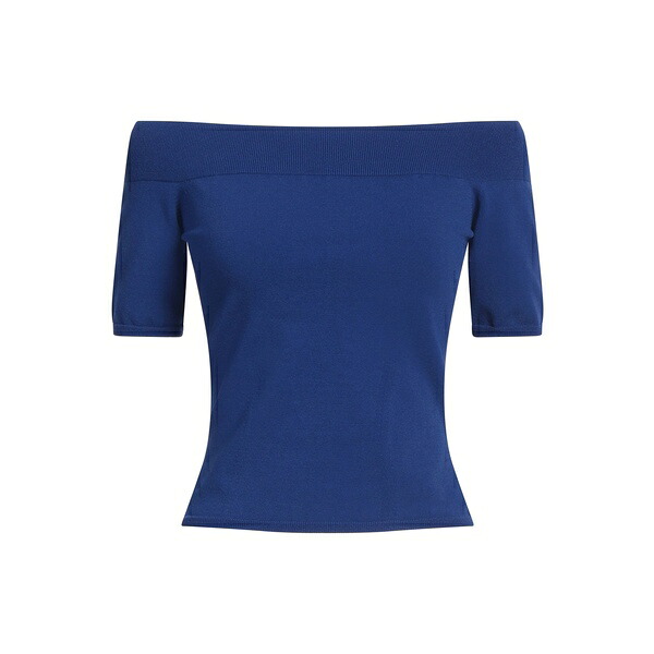 【送料無料】 マックイーン レディース ニット&セーター アウター Sweaters Blue｜asty