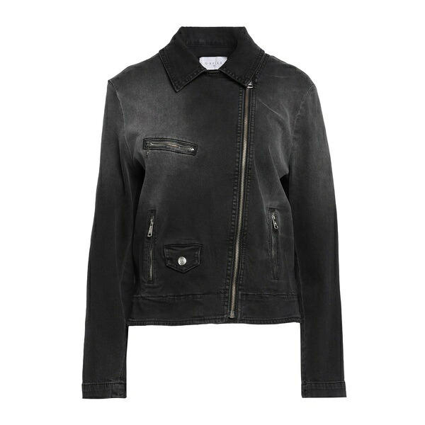 【送料無料】 ガレパリ レディース ジャケット&ブルゾン アウター Denim outerwear Grey|asty