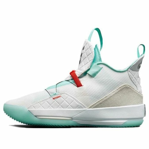 Jordan ジョーダン メンズ スニーカー 【Air Jordan 33 Guo Ailun PE \u0027White Green\u0027 AQ8830-101】  大きさ US_10(28.0糎)