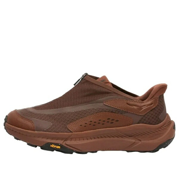 HOKA ONE ONE ホカオネオネ メンズ スニーカー 【HOKA ONE ONE Project Transport Zip \u0027Mineral Brown Walnut\u0027 1162850-MRWN】  大いさ US_7(25.0珊) スニーカー-靴-メンズ靴