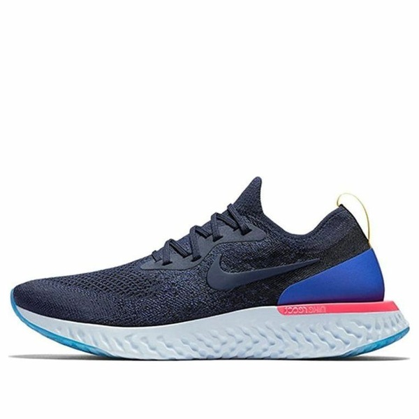Nike ナイキ メンズ スニーカー 【Nike Epic React Flyknit \u0027College Navy\u0027 AQ0067-400】  大きさ US_8(26.0糎)