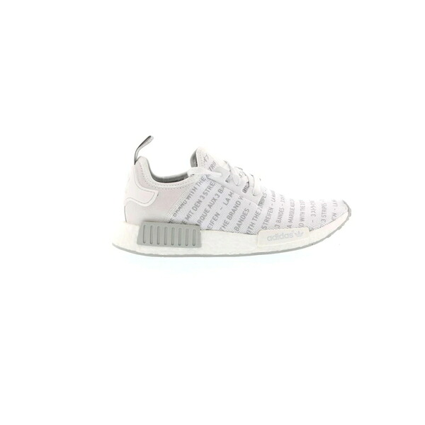 adidas アディダス メンズ スニーカー 【adidas NMD R1 Whiteout】 サイズ US_10.5(28.5cm) White/White/Solid Grey｜asty