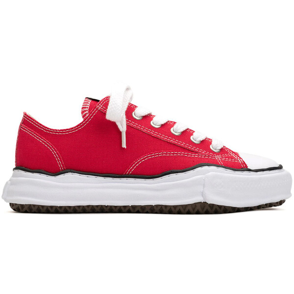 Maison Mihara Yasuhiro ミハラヤスヒロ メンズ スニーカー 【Maison Mihara Yasuhiro Peterson OG Sole Canvas Low Red】 サイズ US_10(28.0cm) Red|asty