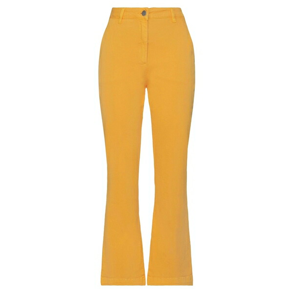【送料無料】 アルベルタ フェレッティ レディース デニムパンツ ボトムス Jeans Yellow|asty