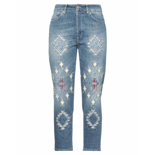 【送料無料】 ドンダップ レディース デニムパンツ ボトムス Jeans Blue｜asty
