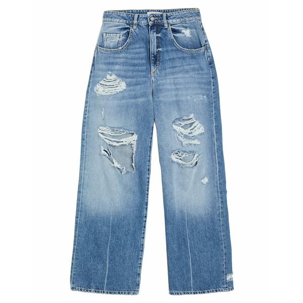【送料無料】 アイコン デニム レディース デニムパンツ ボトムス Jeans Blue|asty