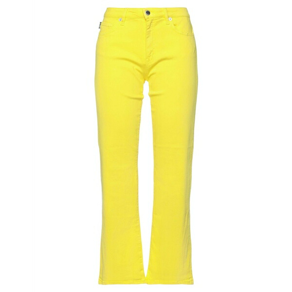 【貨物輸送無料】 モスキーノ レディース ジーンズズボン下 ボトムス Jeans Yellow