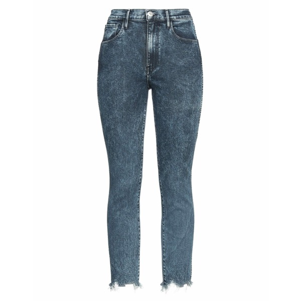 【送料無料】 スリーバイワン レディース デニムパンツ ボトムス Jeans Blue