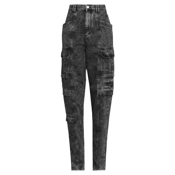 【送料無料】 イザベル マラン レディース デニムパンツ ボトムス Jeans Black｜asty