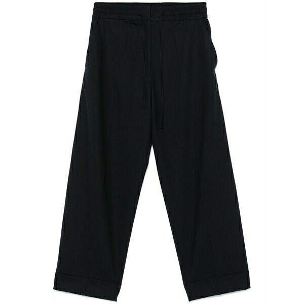 パロッシュ レディース 心地好いズボン下 ボトムス Pressed-crease trousers Blue