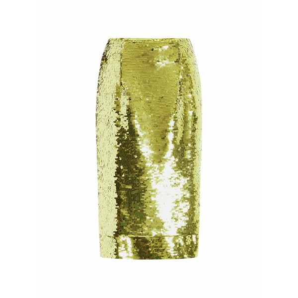 シックス青少年・アーリントン レディース スコート ボトムス Nyla sequin MIDI skirt Green
