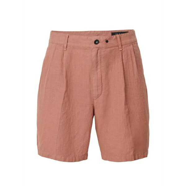 ラグアンドボーン メンズ 心地好いズボン下 ボトムス Jackson pleated shorts Orange