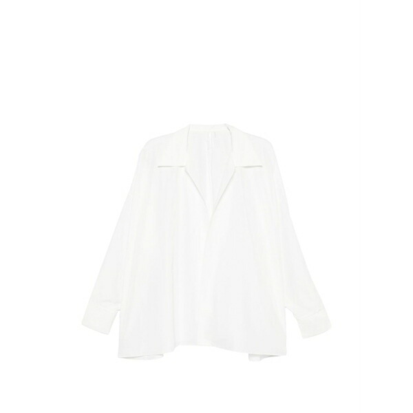 ノーマカマリ レディース プルオーバー トップス Collared shirt White
