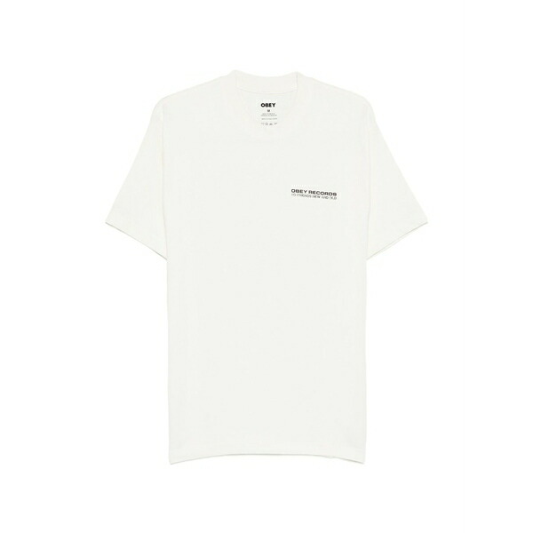 オベイ メンズ Tシャツ トップス To new friends and old t-shirt Neutrals｜asty