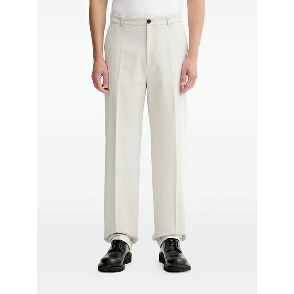 フィリッパコー メンズ 心地好いズボン下 ボトムス Flap-pocket trousers Neutrals