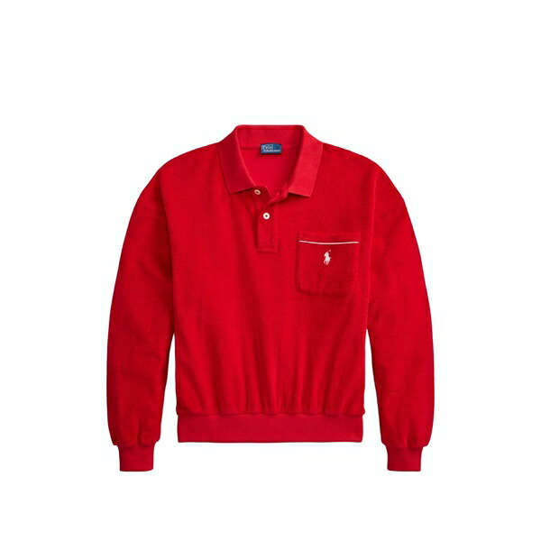 ラルフローレン レディース スポーツシャツ トップス Long-sleeve polo shirt Red