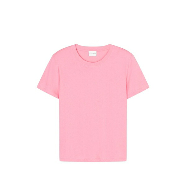 クローズド レディース プルオーバー トップス Basic t-shirt Pink