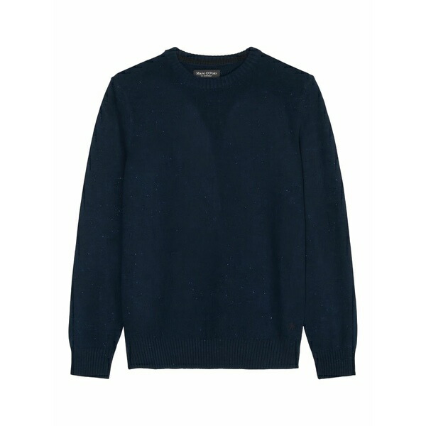 マルコポーロ メンズ ニット\u0026セーター アウター Textured crew-neck sweater Blue