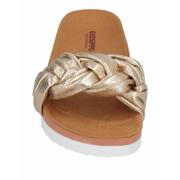 【としてご】 ジオセッポ GIOSEPPO レディース サンダル シューズ Toe strap sandals Brown：asty なサイズ