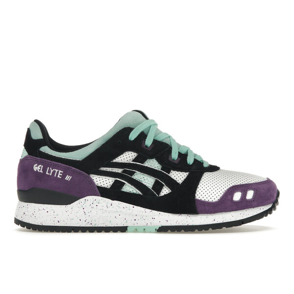 ASICS アシックス メンズ スニーカー  【ASICS Gel-Lyte III OG White Black Mint Purple】  大きさ US_12(30.0糎) White/Black